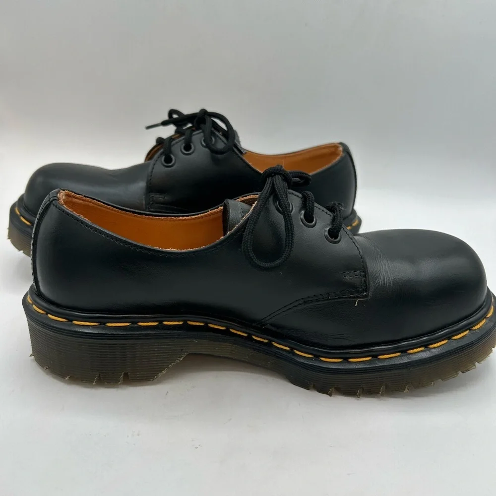 NEW VTG RARE 90s DR MARTENS 1925 3 EYE OXFORD BOOT MADE IN ENGLISH SZ 6 SHOE - Picture 8 of 15